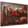 thumbnail image 2 of Empire Art Direct "Bullish" Mixed Media Hand Painted Iron Wall Sculpture by Primo, 2 of 9