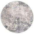 thumbnail image 2 of SAFAVIEH Aston Calanthia Abstract Area Rug, Light Gray/Gray, 3' x 3' Round, 2 of 10