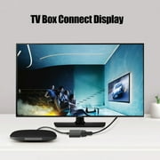 Citystores Portable High Clarity 1080P -compatible to VGA Converter Adapter Cable for TV Laptop Projector