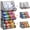 3-Pack, variant on Soda Can Organizer Stores Up to 72 Cans, 4-Pack Can Storage Organizer for Pantry Shelves, 4-Tier Kitchen Can Holders with 4 Adjustable Dividers, Wire Drink Organizer for Pantry Cabinet Shelf