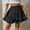 #40 Black, variant on Byworldtasic Womens Skirts Womens High Waist Ruffle Mini Skirt Flared Flowy A Line Pleated Tennis Skirts Beach Wear