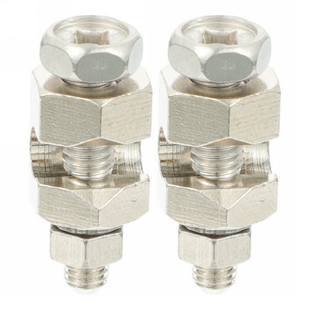

2pcs Solar Grounding Clip Earthing Lug Cable Clamp Wiring Frame Clip Supply