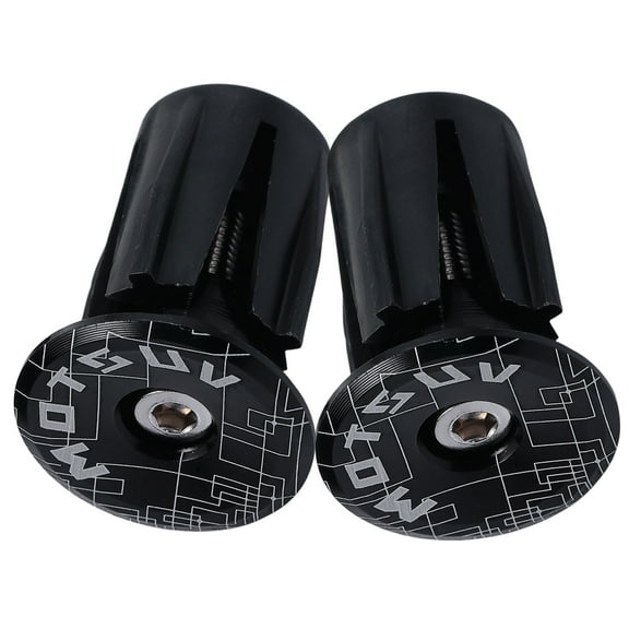 HEANUJJ 2-Pack Aluminum Alloy Bike Handlebar End Plugs for Road, Mountain, and Bikes Bar Ends