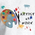 thumbnail image 3 of CafePress - Artist At Work Sweatshirt - Crew Neck Sweatshirt, 3 of 4