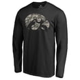 thumbnail image 2 of Men's Black Iowa Hawkeyes Cloak Long Sleeve T-Shirt, 2 of 3