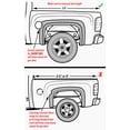thumbnail image 5 of 2007-2013 Chevrolet Silverado Factory / OE Style Fender Flares. Set of 4 (Short Bed (5'8") Models), 5 of 13