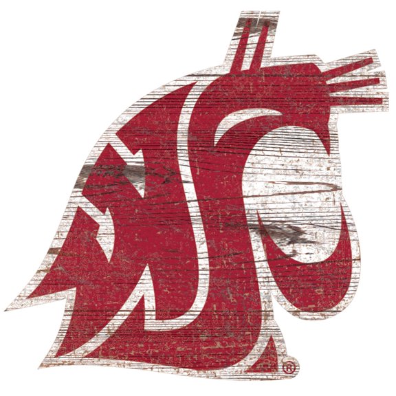 Fan Creations NCAA Distressed Logo Cutout Sign Wall Art