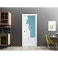 thumbnail image 4 of Sliding French Pocket Door 28 x 80 inches | Planum 0010 Primed | Kit Trims Rail Hardware | Solid Wood Interior Bedroom Sturdy Doors, 4 of 6
