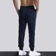 thumbnail image 4 of Pantalones largos para hombre, lisos, informales, con cintura elástica y bolsillos, deportivos, 4 of 6