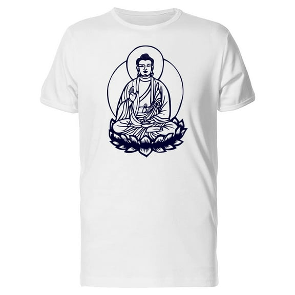 Chinese Buddhism Art Tee Men's -Image by Shutterstock