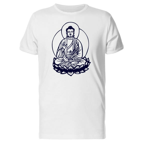Chinese Buddhism Art Tee Men's -Image by Shutterstock