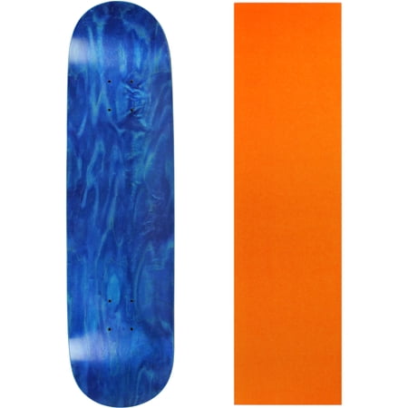 Skateboard Deck Pro 7-Ply Canadian Maple STAINED BLUE With Griptape 7.5  - 8.5 price history on PriceWatchPro