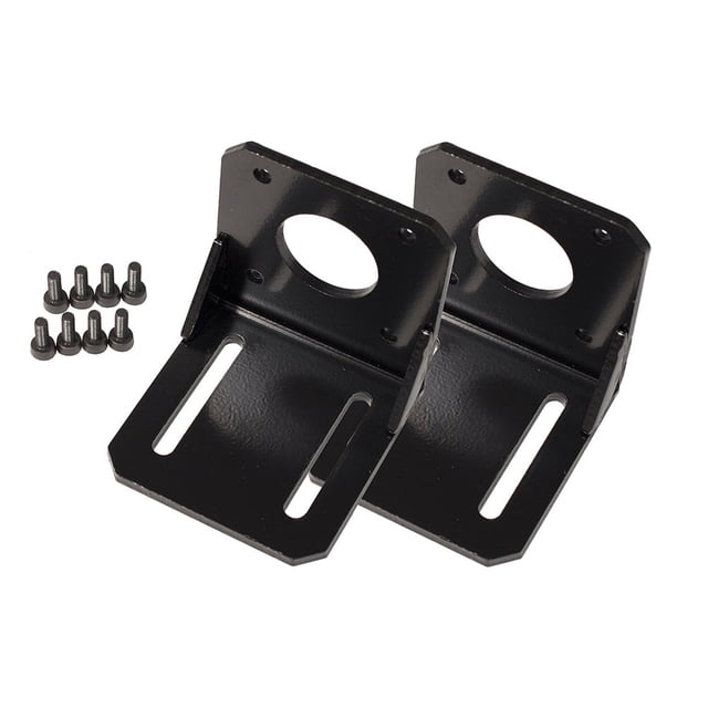 Miangastore 2 Pack - Nema 23 Stepper Motor Mounting Bracket Stepper Motor Bracket w/ Screws