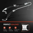 thumbnail image 2 of A-Premium Power Steering Pressure Hose Line Assembly Compatible with Nissan Altima 2007 2008 2009 2010 2011 2012, 2.5L, with Washer, From Pump, 2 of 7