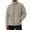 Beige, variant on Chiccall Mens Fleece Jackets Winter Fuzzy Warm Thermal Full Zip Jacket Stand Collar Long Sleeve Coats with Pockets