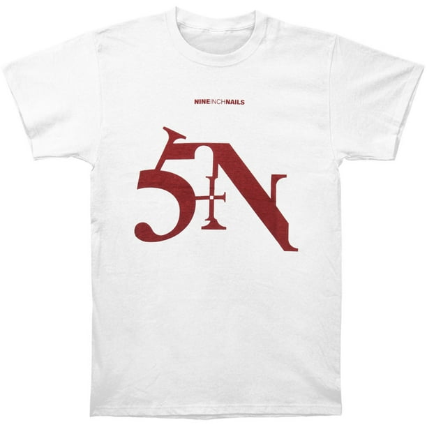 Nine Inch Nails Nine Inch Nails Men's NIN Sin Tshirt White Walmart