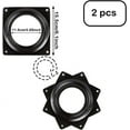 thumbnail image 5 of EcoNesxp 6" Steel Swivel Bearing Turntable Lazy Susan Hardware Base Parts Kit 2 Pack for Fixing Tray Kitchen Cabinet Craft Projects, 5 of 5