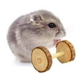 thumbnail image 5 of Coloody Hamster Chew Toys 5 Pack Natural Wooden Pet Toy Small Pets Teeth Care, 5 of 7