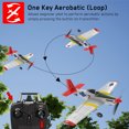 thumbnail image 3 of Avión RC 2.4GHz 4CH Avión RC Avión Gyro Gliding de 6 ejes, 3 of 8