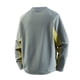 thumbnail image 3 of pstuiky Camisas de manga larga de invierno para hombre, Camiseta deportiva unisex de manga larga y cuello redondo con bloques de color liso para hombre y mujer top de hombre m, 3 of 4