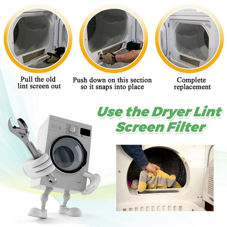 Lint Screen Ge Dryer Vent Cleaning Beaquicy WE18X25100 Trap Parts