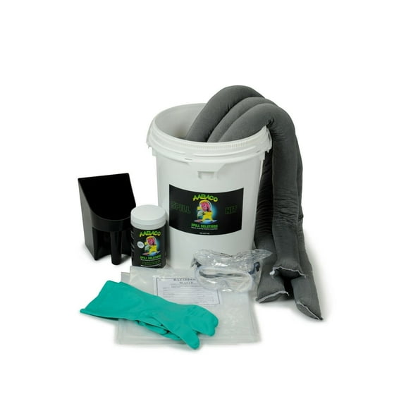 40 GALLON UNIVERSAL CHEMICAL SPILL KIT IN BUCKET