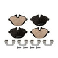 thumbnail image 3 of Detroit Axle - 4pc Rear Brake Pads for BMW i8 X3 X4, 528i 535i 535d 530i 540d 530e xDrive, Z4, ActiveHybrid 5, Ceramic Brake Pads w/ Hardware Replacement, 3 of 8