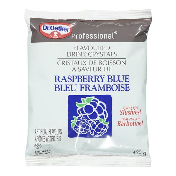 Dr Oetker Flavor Raspberry Blue Crystals Mix 425gr/15oz