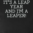 thumbnail image 3 of CafePress - It's A Leap Year And I'm A Leaper Long Sleeve T Shirt - Women's Long Sleeve Graphic Tee Casual Fit, 3 of 4
