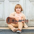 thumbnail image 4 of KAKOWELY ukulele Children Small Size Musical Instruments Imitated Ukulele Mini Guitar Playing Toy with Four Strings14.57"X4.72"X1.38", 4 of 4