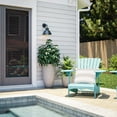 thumbnail image 6 of Sully Medium Outdoor Wall Lantern with Straight Arm with Black Finish, 6 of 8
