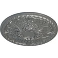 thumbnail image 3 of 32 3/8"OD x 3 1/2"P Tristan Ceiling Medallion Silver Finished, 3 of 6