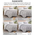 thumbnail image 3 of Winter Brush Print Ultra-Soft & Supreme Quality Reversible Comforter Set, 3 of 8