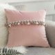 thumbnail image 1 of Throw Pillow Case Cushion Cover Tassel Fringe Velvet Sofa Decor 45x45cm 30x50cm-9, 1 of 3