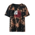thumbnail image 2 of Lilgiuy Women's Loose Tops Fashion Printed Blouse Round Neck Short Sleeve T-shirt, 2 of 4