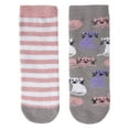 thumbnail image 6 of MeMoi Cats 2-Pair Fuzzy Socks | Knee Highs By MeMoi One Size / Gray, 6 of 6