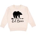 thumbnail image 2 of Inktastic Lil Bear Boys Cute Baby Toddler Sweatshirt, 2 of 4