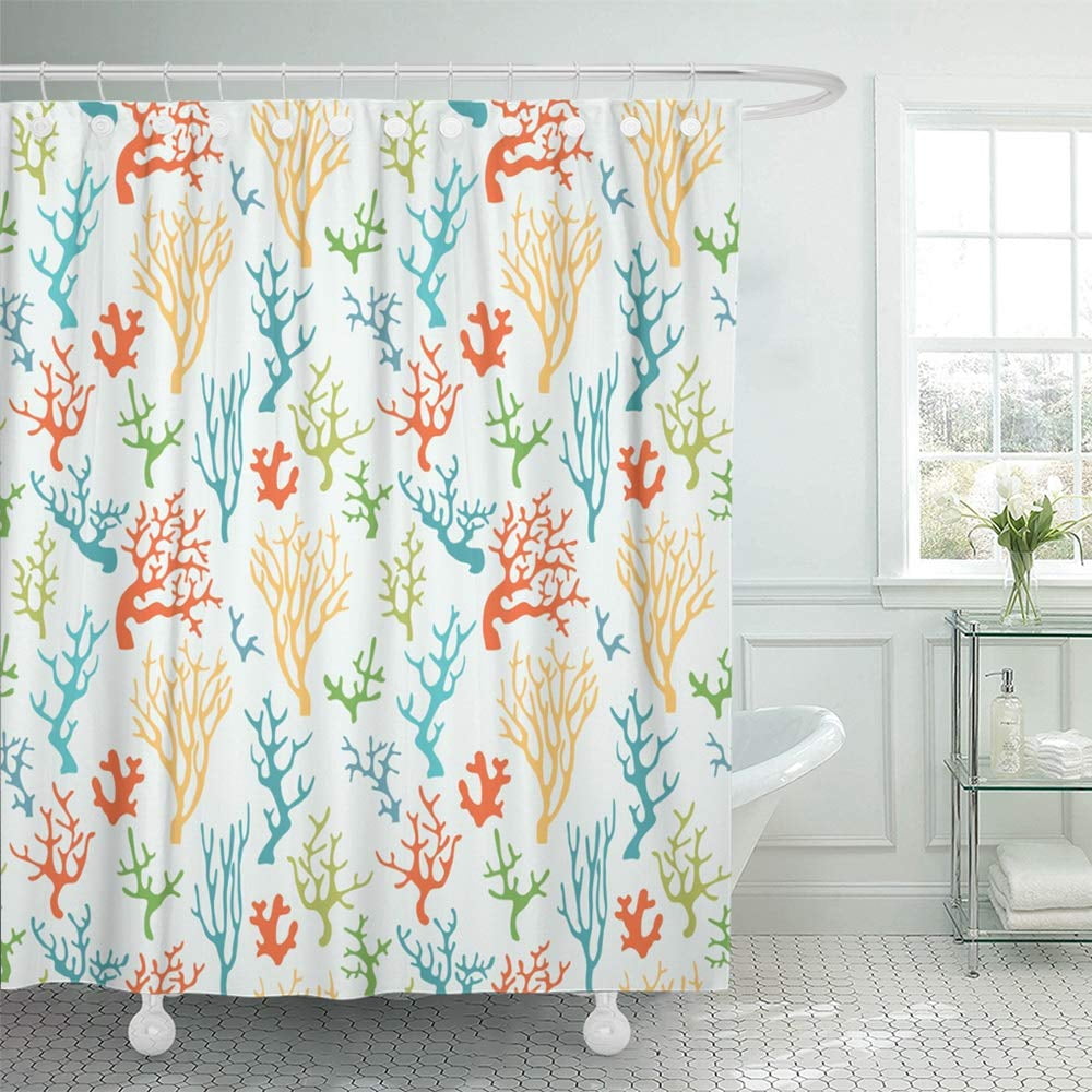 KSADK Reef Colorful Coral Ocean Sea Tropical Abstract Graphic Life