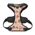 thumbnail image 5 of Lsque 70s Mushroom Dog Harness, No-Pull Pet Harness with 2 Leash Clips, Adjustable Soft Padded Dog Vest with Easy Control Handle for Large Dogs-Large, 5 of 9