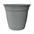 thumbnail image 1 of HC Companies ECA06000 6 Inch Eclipse Planter with Attached Saucer, Stormy Gray, 1 of 2