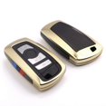 thumbnail image 1 of Car Key Fob Cover Case Protector 1Pcs M-Style Car Key Case Fob Cover Bag Holder Key Chain Key Ring for BMW, 1 of 5