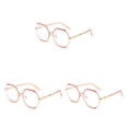 thumbnail image 1 of Minnieouse Gafas de lectura, gafas de lectura, lentes antiazules, antirreflectantes, hipermetropía de ordenador de gran tamaño, tipo colgante a Type1 NO1, 1 of 6