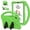 Green, variant on TECH CIRCLE Kids Case Compatible with Samsung Galaxy Tab A11 8.7-inch (SM-X130/X133/X135) 2025,Shockproof EVA Case Handle Kickstand Cover for Galaxy Tab A11 8.7-inch 2025,Green