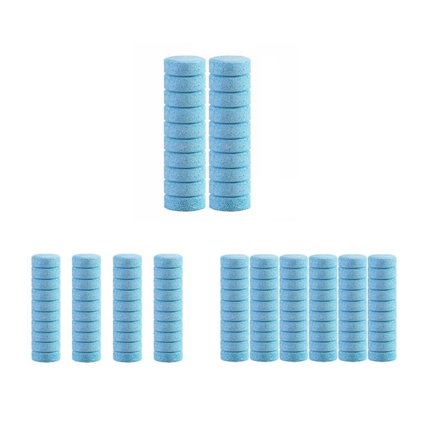 Mini hoja efervescente de limpiaparabrisas de 20/40/60 piezas para mantenimiento de lavado de automóviles (20 piezas) Ndcxsfigh Para estrenar