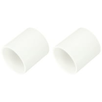 63mm Pipe Coupling Adapter, 2Pcs Pipe Fittings, White
