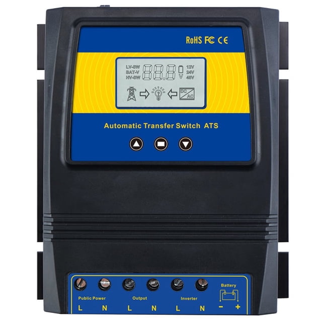 Interruptor de transferencia automática MOES Dual Power 50A 5500W