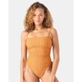 thumbnail image 5 of Roxy Ray Of Sunshine Adjustable Side One Piece Moderate - Size Xs - Color: Rust Multi, 5 of 5