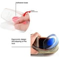 thumbnail image 4 of 3 Pair Gel Heel Cups Plantar Fasciitis Inserts - Silicone Gel Heel Pads, 4 of 5