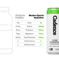 thumbnail image 7 of Cadence Daily Hydration - Citrus Electrolyte Drink - Carbonated & Zero Sugar with Sodium, Potassium & Magnesium — 12 fl oz, 7 of 7