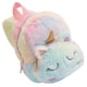 thumbnail image 1 of Girls Backpack Unicorn Shape Backpack Daily Use Plush Multi Outdoor Use 1piece, 1 of 5